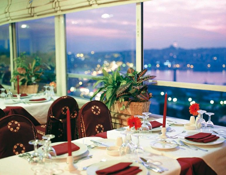 Grand Halic Goldenhorn Hotell Istanbul Restaurang bild